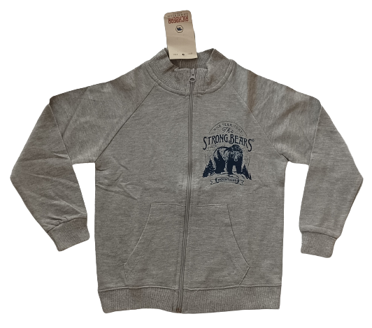 Chlapecká mikina na zip Rich Bear
