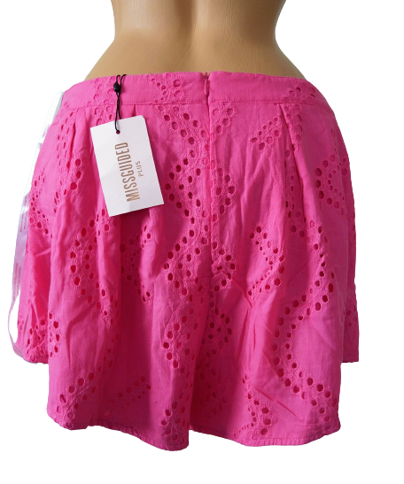 Růžové kraťasy MISSGUIDED