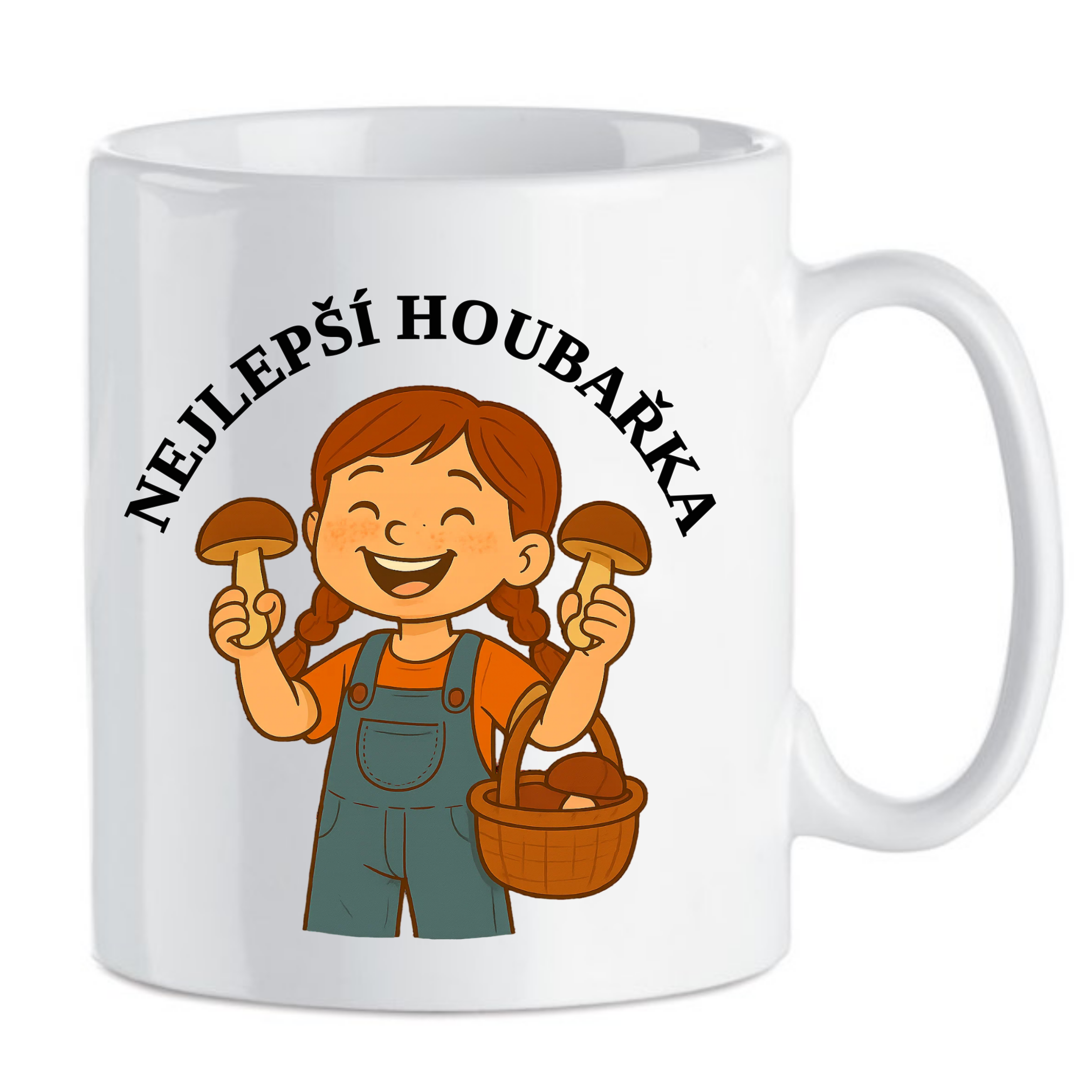 Hrnek - Nejlepší houbařka/Různé barvy vlasů