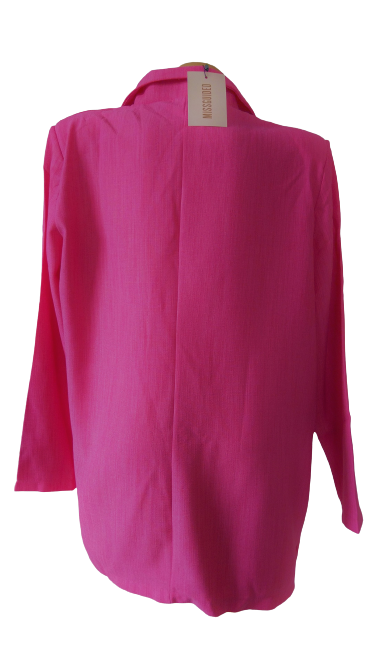 Dámské fuchsiové sako MISSGUIDED