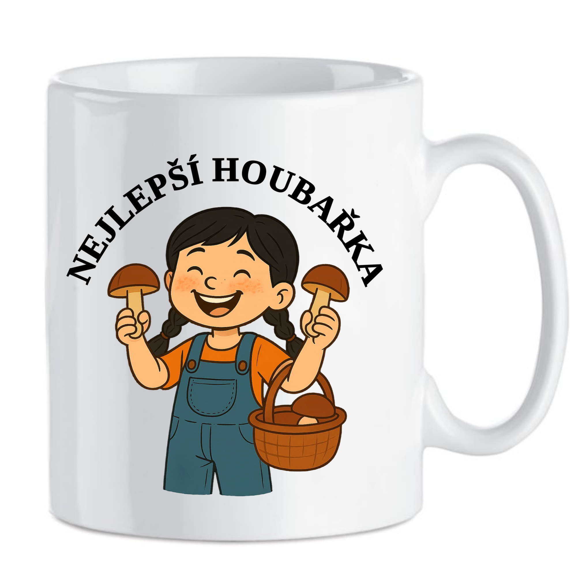 Hrnek - Nejlepší houbařka/Různé barvy vlasů