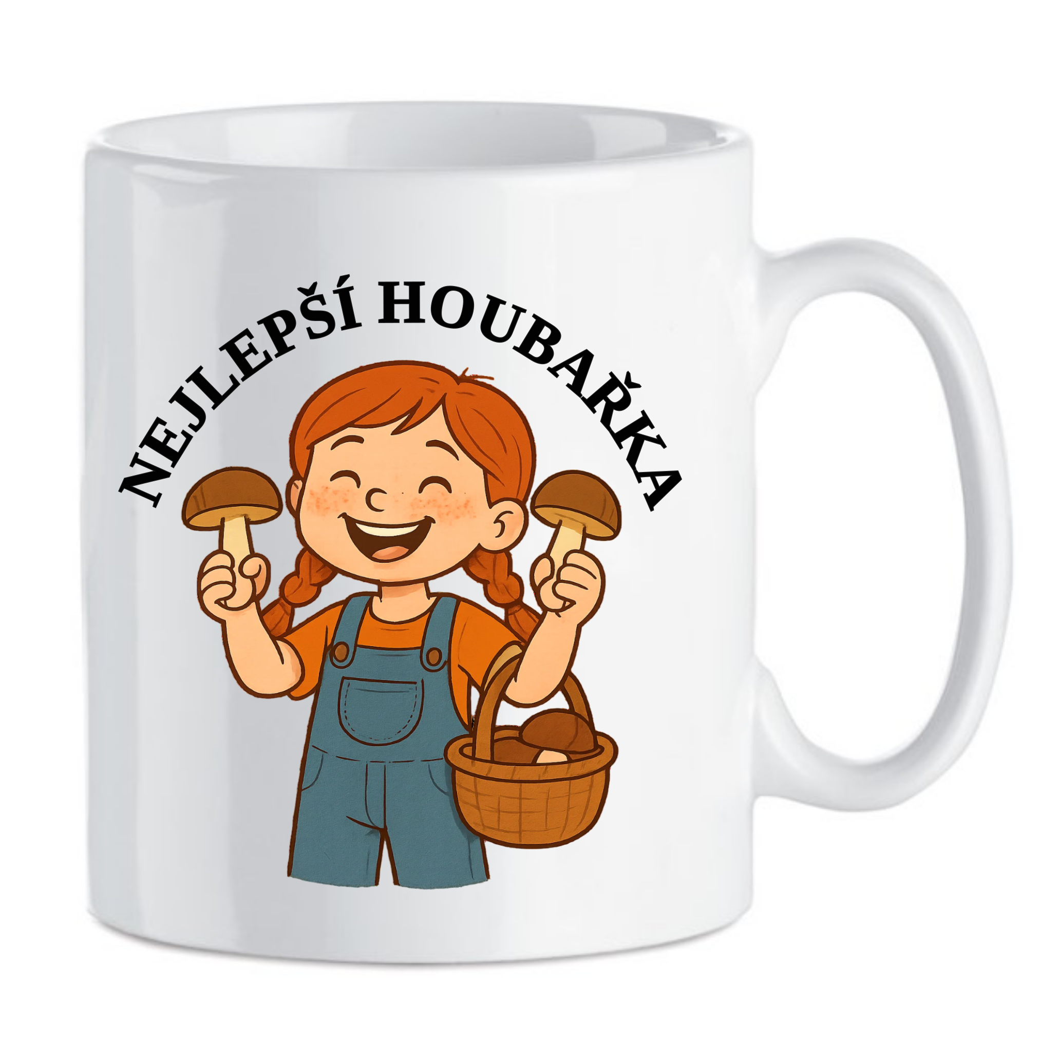 Hrnek - Nejlepší houbařka/Různé barvy vlasů