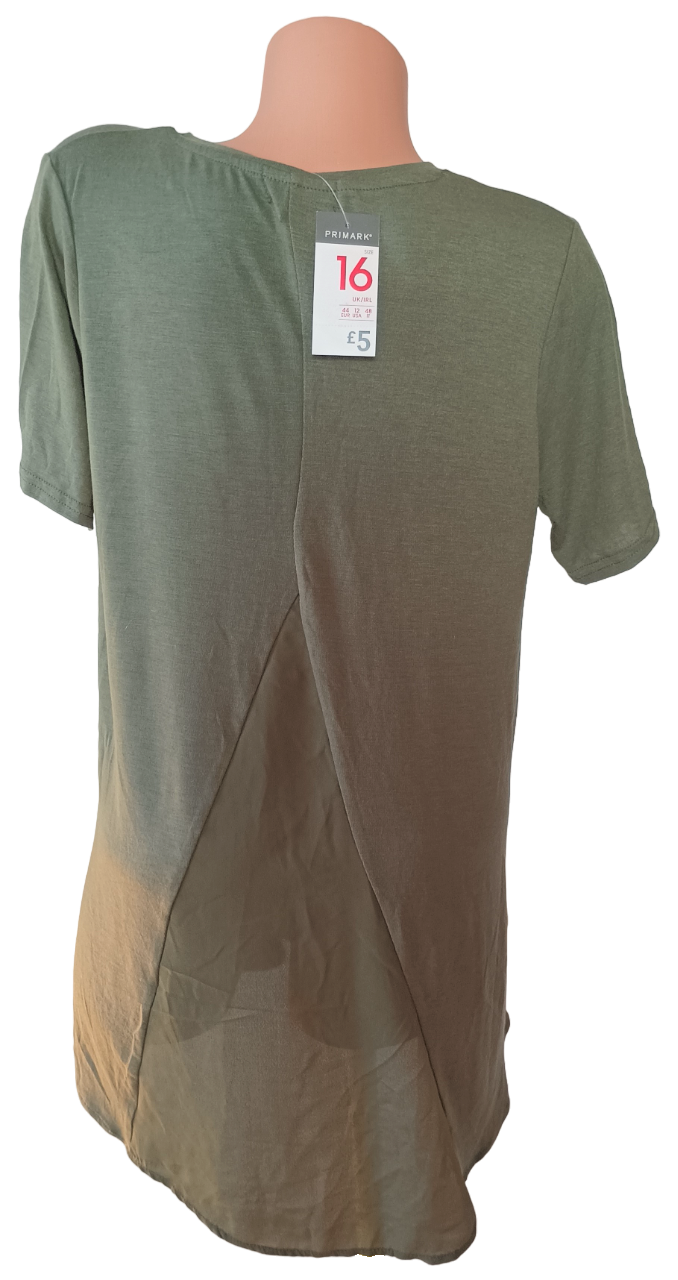 Khaki tričko Primark