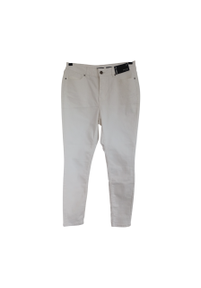Dámské bílé skinny džíny
