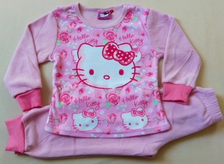 Teploučké fleecové pyžamo Hello Kitty